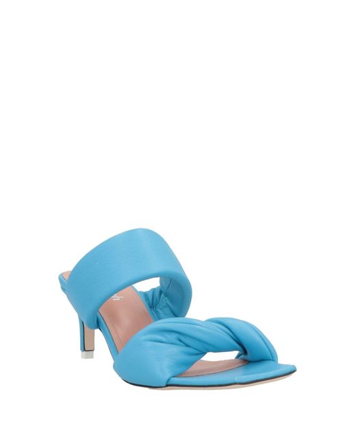 JORGEENAH Blue Sandals