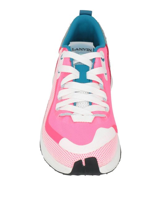 Lanvin Pink Trainers for men