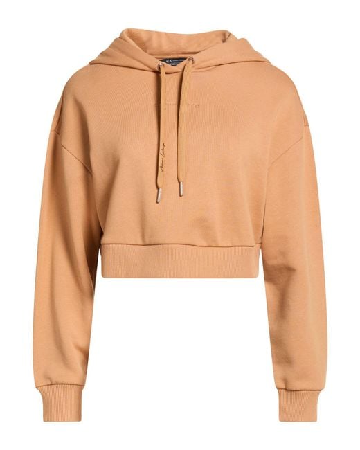 ARMANI EXCHANGE Blue Sweatshirt Cotton