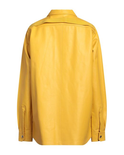 Rick Owens Yellow Shirt