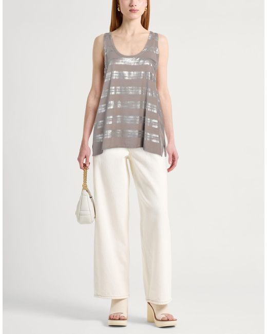 8pm Gray Top