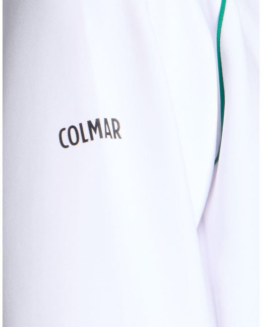 Colmar White Sweatshirt Polyester, Elastane for men