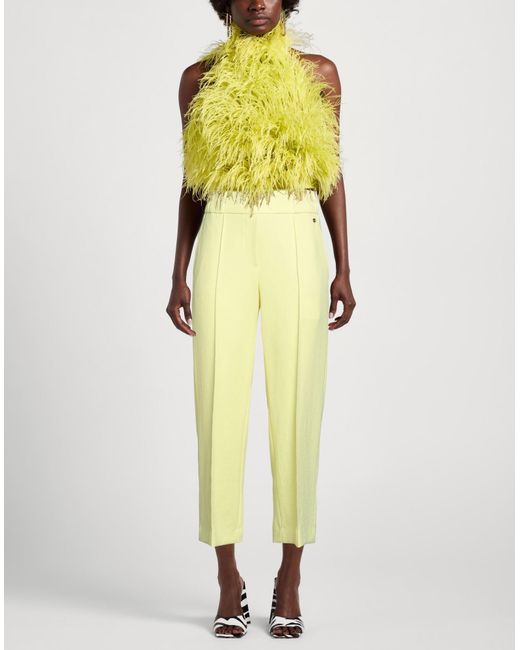 Marc Cain Yellow Pants Polyester
