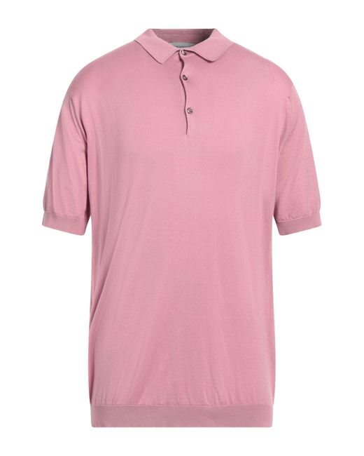 Pullover John Smedley de hombre de color Pink