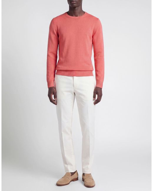 Pullover Moorer de hombre de color Pink