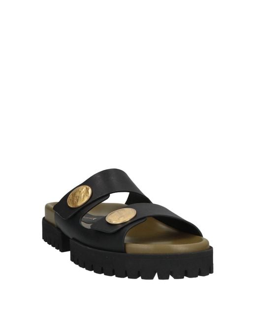 MARIA LUCA Black Sandals