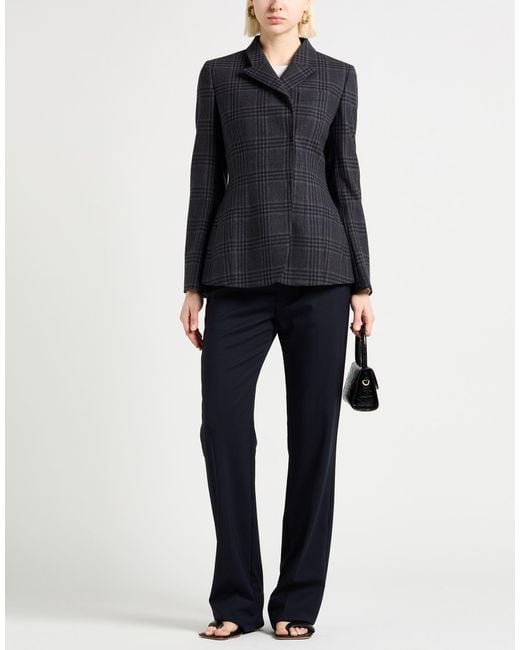 Fendi Black Blazer Virgin Wool, Elastane, Polyester