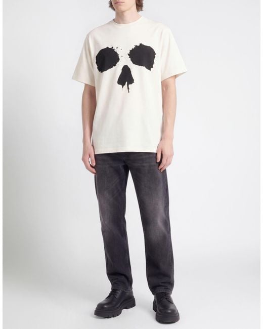 424 White T-Shirt Cotton, Polyamide, Elastane for men