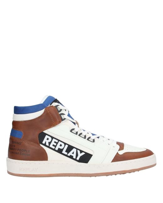 Replay White High-tops & Sneakers for men