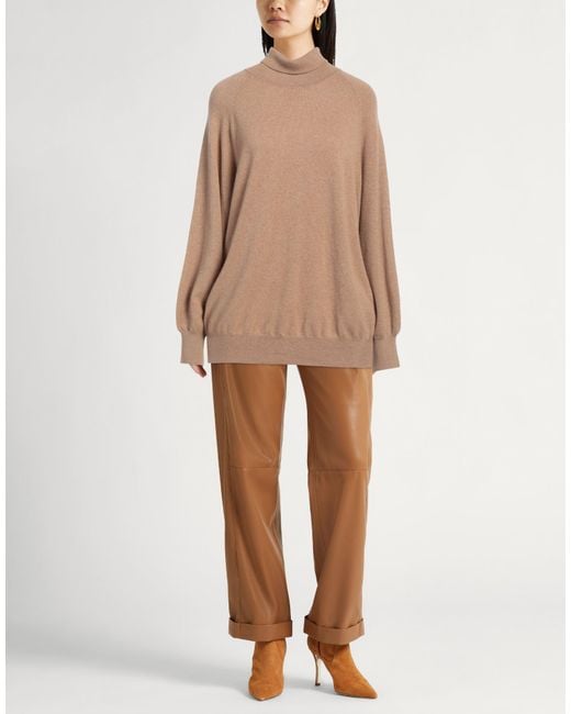 Khaite Natural Turtleneck