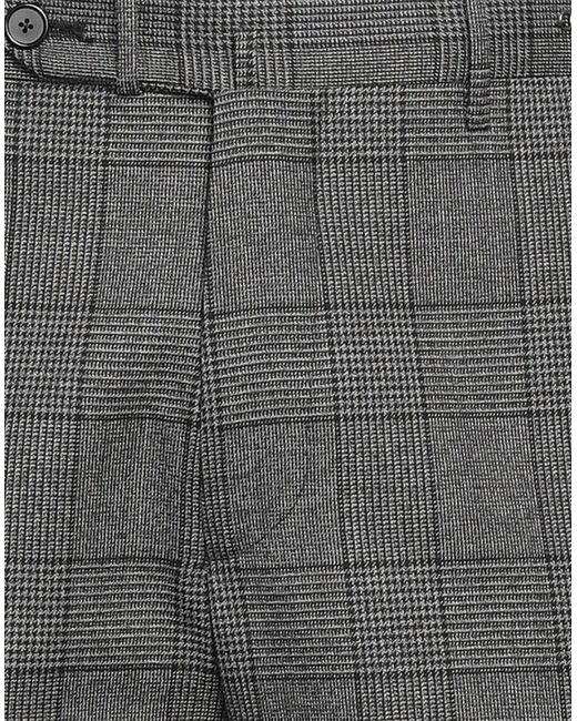 Tagliatore Gray Pants Virgin Wool for men