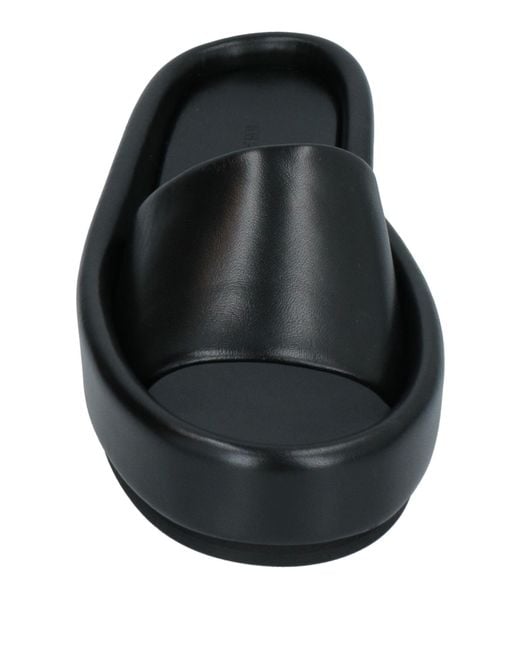Khaite Black Sandals