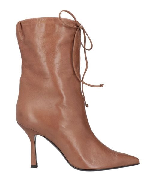 Aldo Castagna Brown Ankle Boots