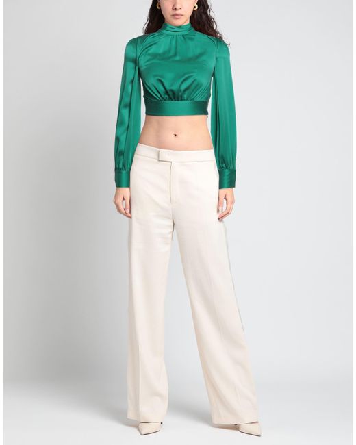 Elisabetta Franchi Green Blouse