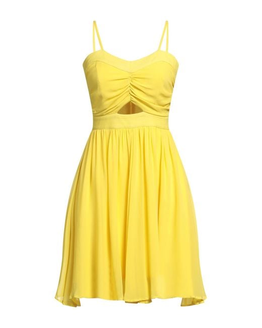 EMMA & GAIA Yellow Mini Dress