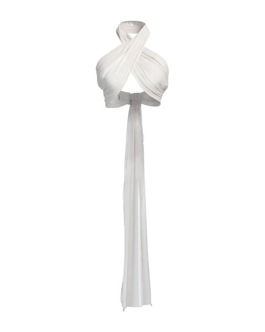 AMI White Top Silk