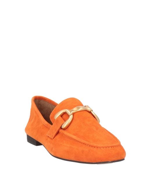 Bibi Lou Orange Loafers