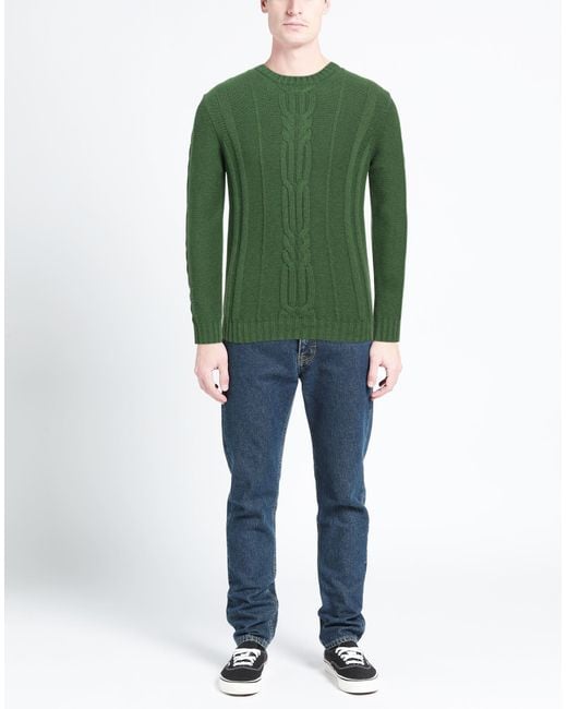 Pullover Alpha Studio pour homme en coloris Green