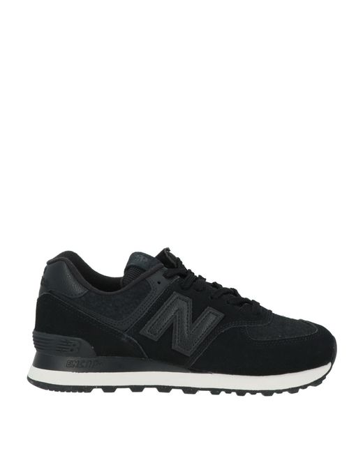 New Balance Black Sneakers Leather