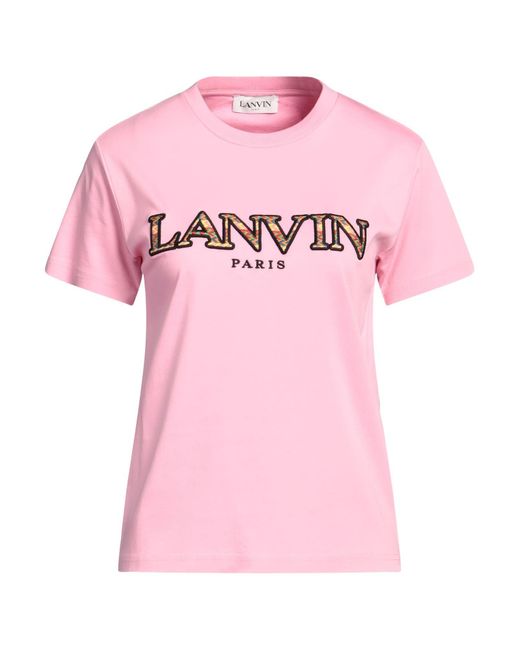 T-shirt Lanvin en coloris Pink