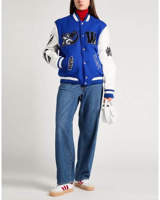 Off-White c/o Virgil Abloh Blue Jacket
