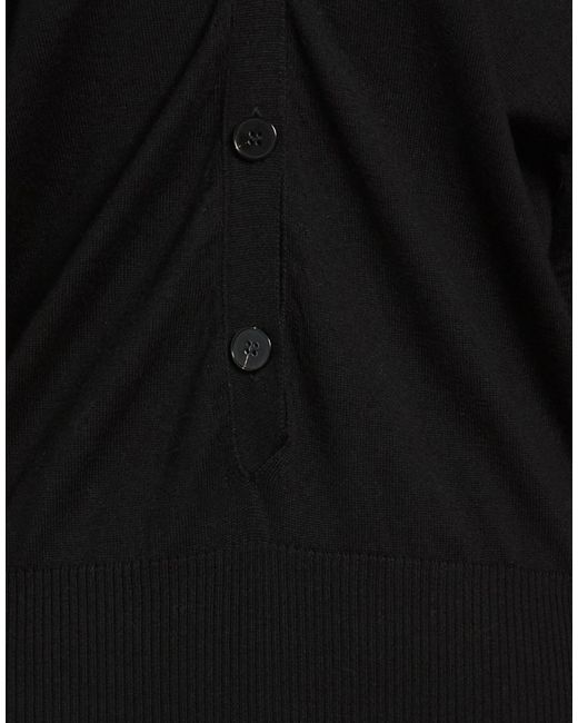 MEIMEIJ Black Sweater Wool