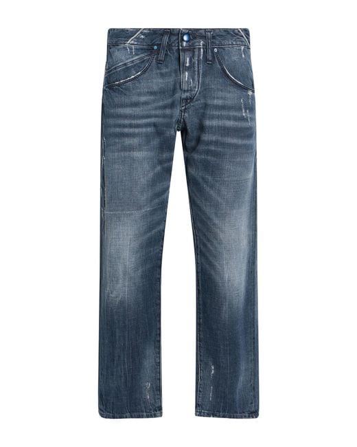 Takeshy Kurosawa Blue Jeans Cotton for men