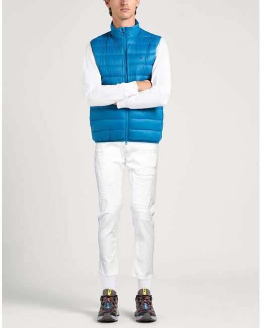 Dondup White Jeans Cotton, Elastomultiester, Elastane for men