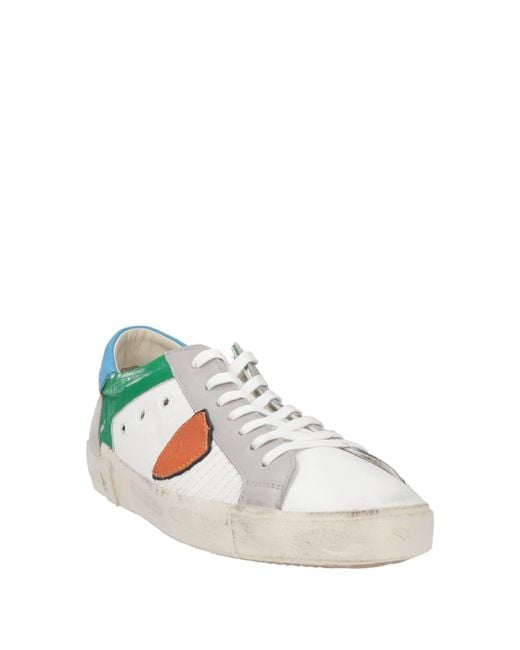 Philippe Model White Sneakers Leather for men