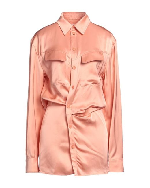 Off-White c/o Virgil Abloh Pink Shirt Dress
