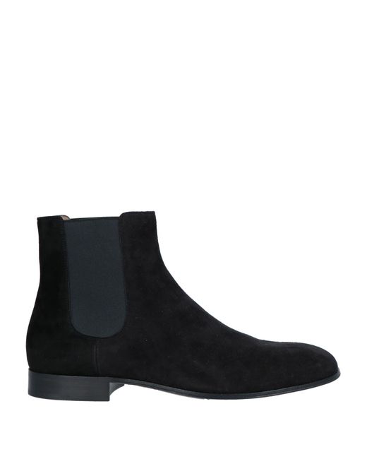 Gianvito Rossi Black Ankle Boots for men
