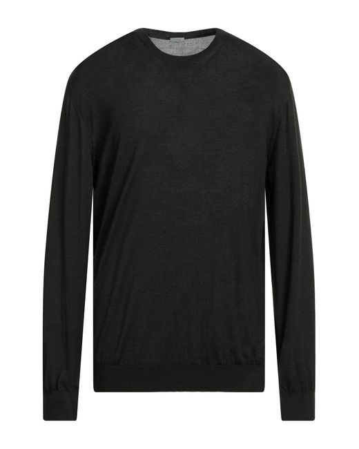 Malo Black Sweater for men