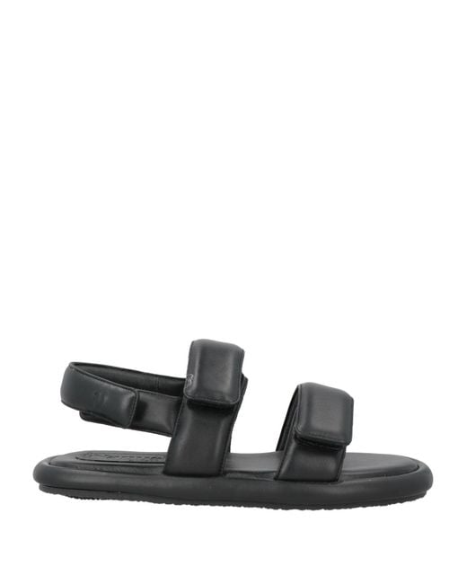 Nanushka Black Sandals Leather