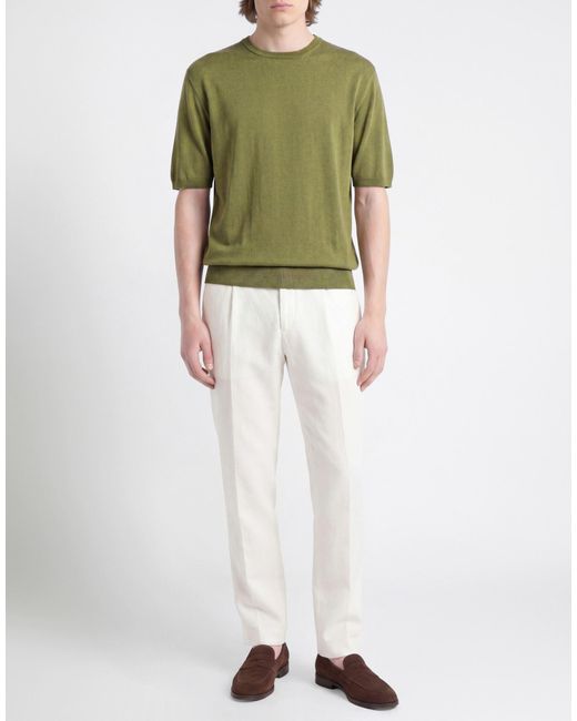 Alpha Studio Green Sweaters for men
