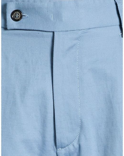 Paolo Pecora Blue Pants for men