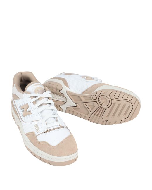 New Balance White Sneakers for men