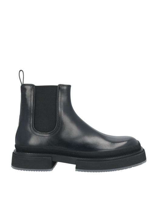 Botines de caña alta Giorgio Armani de hombre de color Black