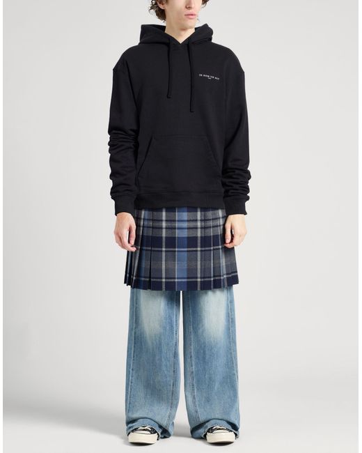 Ih Nom Uh Nit Blue Sweatshirt Cotton, Elastane for men