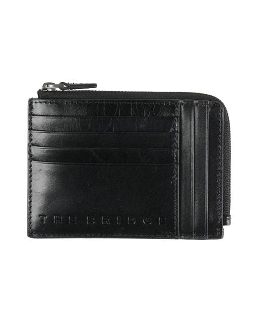 The Bridge Black Wallet Leather for men