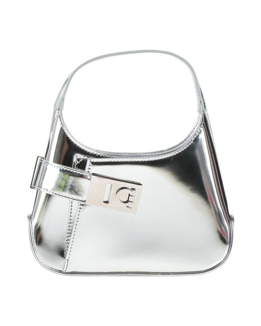 Ferragamo White Handbag Leather