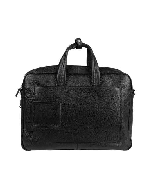 Piquadro Black Handbag for men
