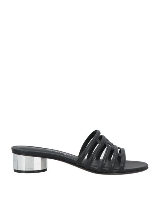 Ferragamo White Sandals
