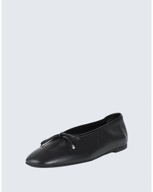 ARKET Black Ballet Flats