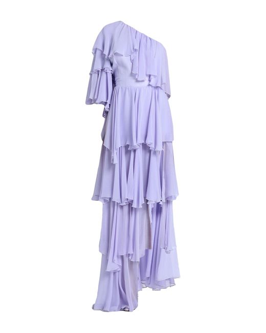 MATILDE COUTURE Purple Maxi Dress