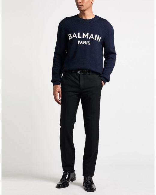 Pullover Balmain de hombre de color Blue