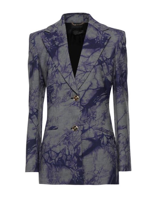 Versace Purple Suit Jacket