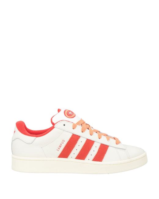 Adidas Originals Red Off Sneakers Leather for men