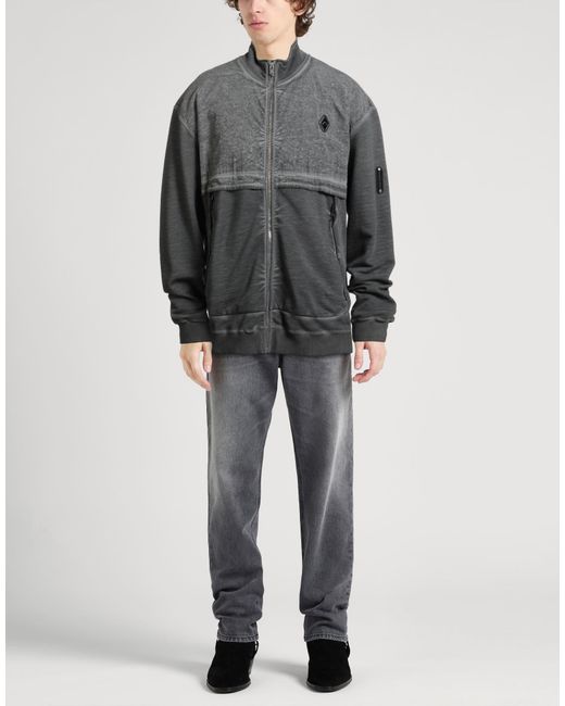 A_COLD_WALL* Gray Sweatshirt Cotton, Elastane for men