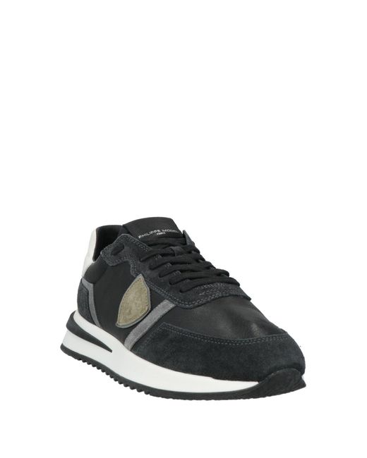 Philippe Model Black Trainers for men