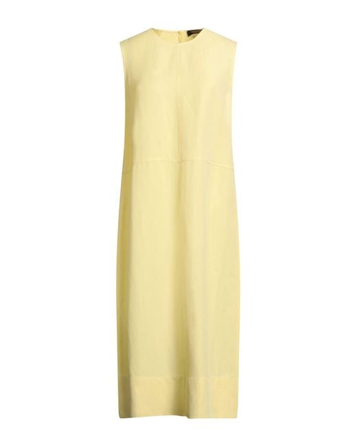 Fabiana Filippi Yellow Midi Dresses